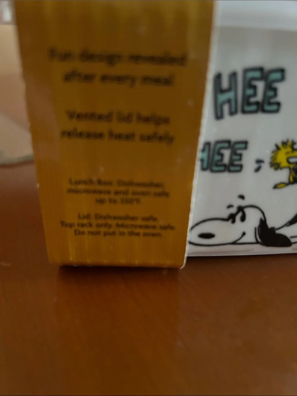 Peanuts Snack Container